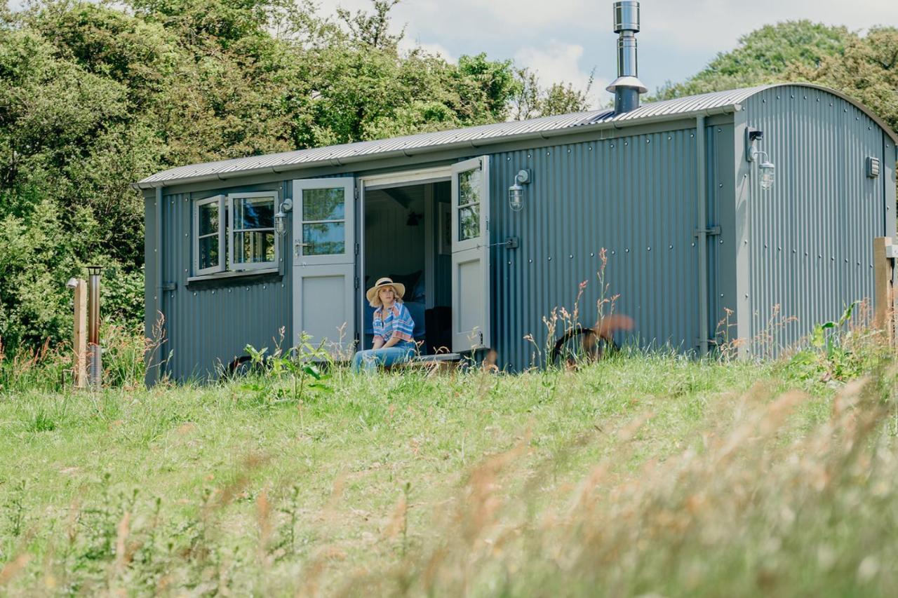 Blatchford Briar - Award Winning Private Shephards Huts With Their Own Secluded Hot Tubs Milton Abbot Exterior photo