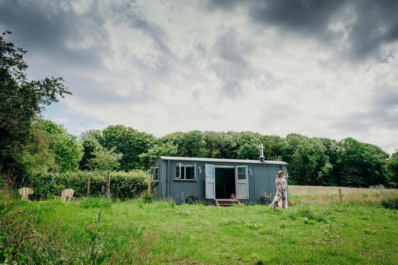 Blatchford Briar - Award Winning Private Shephards Huts With Their Own Secluded Hot Tubs Milton Abbot Exterior photo